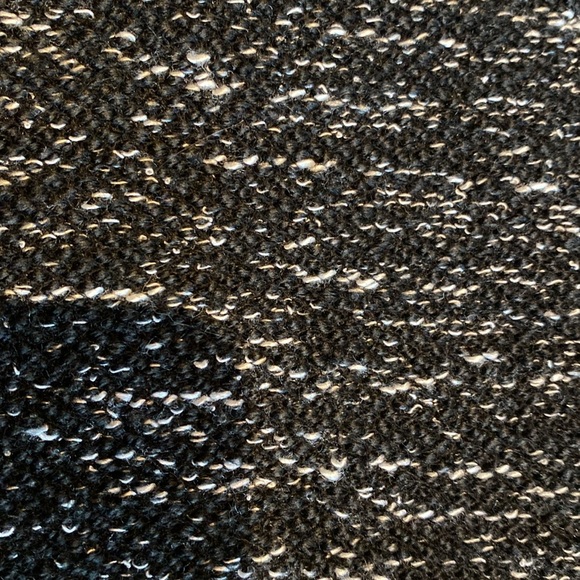 Maison Scotch Faux Leather Trim Woven Long Sleeved Top - Picture 6 of 10